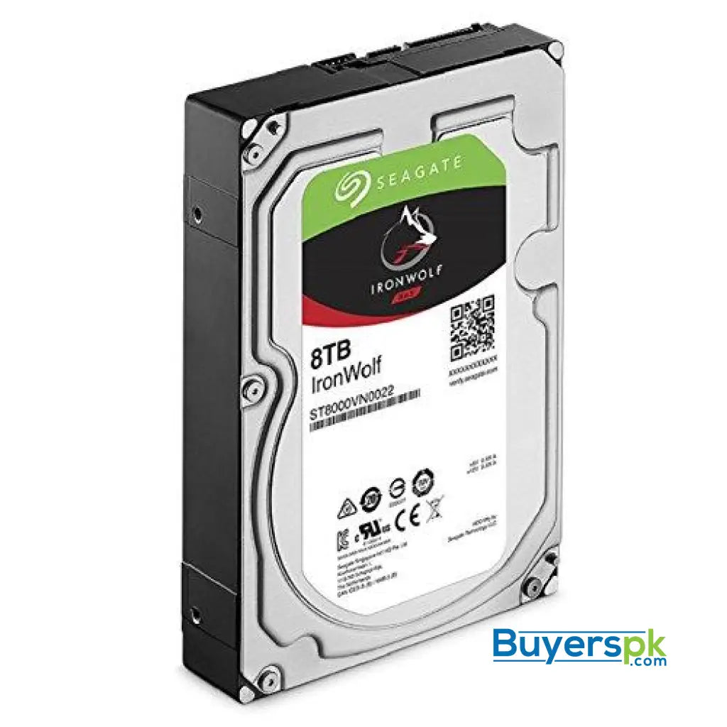 Seagate IronWolf NAS 7200RPM Internal SATA Hard Drive 8TB 6Gb/s 3.5-Inch (ST8000VN0022) 3 Yrs Warranty - Hard Drive Seagate IronWolf NAS 7200RPM Internal SATA Hard Drive 8TB 6Gb/s 3.5-Inch (ST8000VN0022) 3 Yrs Warranty - Hard Drive